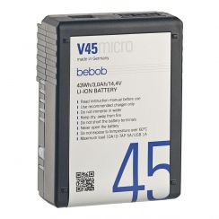 Bebob V45 MICRO V-Lock Battery