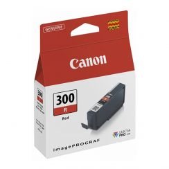 Canon PFI 300R Red Ink Tank 