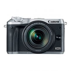 Canon EOS M6 Super Kit with EF-M 18-150mm ST Lens (Silver) - Refurbished