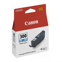 Canon PFI 300PC Photo Cyan Ink Tank 