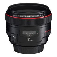 Canon EF 50mm f/1.2L USM Lens - Refurbished