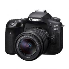Canon EOS 90D DSLR Single Kit with EFS18-55ST lens - Refurbished