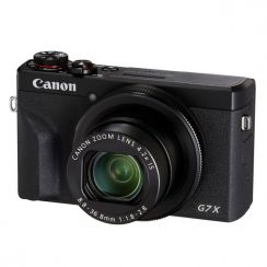 Canon G7X Mark III Powershot High Performance Digital Compact Camera (Black) - Refurbished