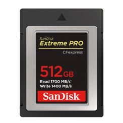 SanDisk Extreme Pro CFexpress Card Type B 512G 1700MB/s 1400mb/s
