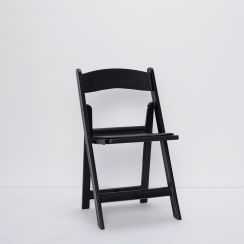 Black Foldaway Chair