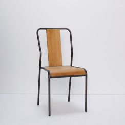 Timber And Metal Chair