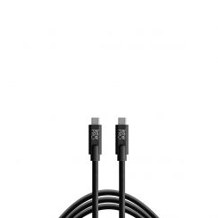 Tetherpro USB-C to USB-C 4.6m Black