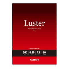 Canon LU101A3 20 Sheets, 260 gsm, Luster smooth texture