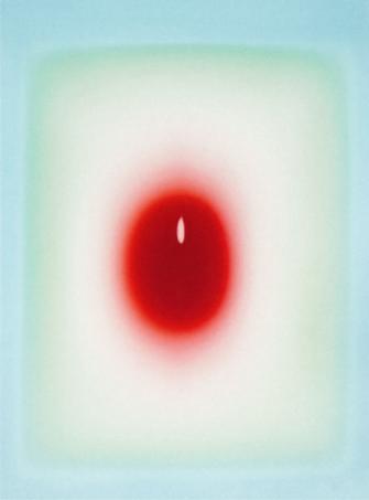Untitled (Red Fuzzy Portal)