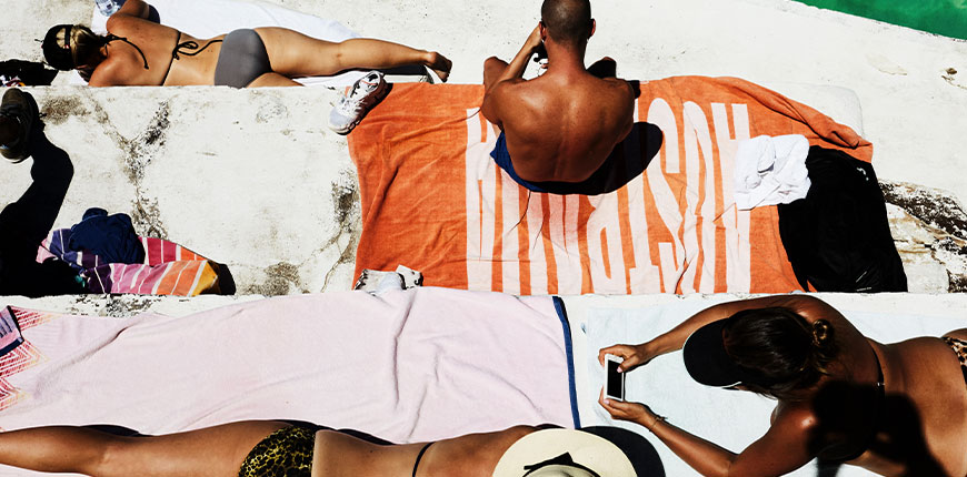 Image by Paul Blackmore summer-scene-people-on-towels