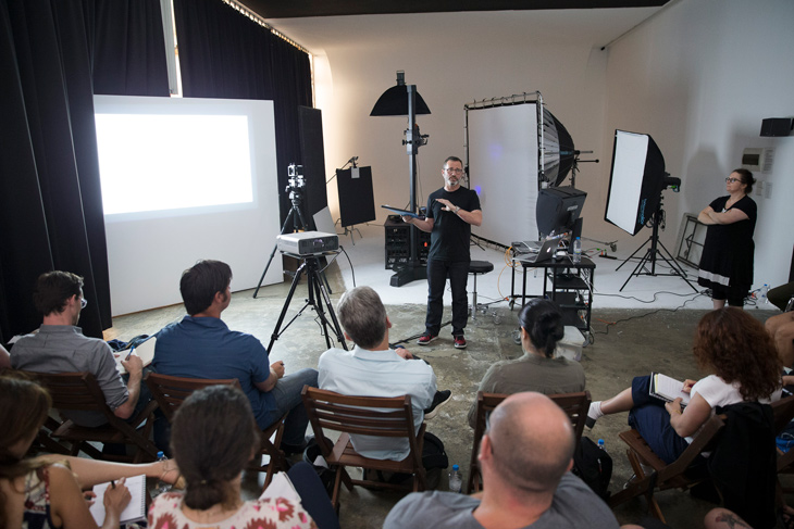 Renown photographer Jon Bader holds commercial food photography workshop at Sydney photography studios, SUNSTUDIOS.