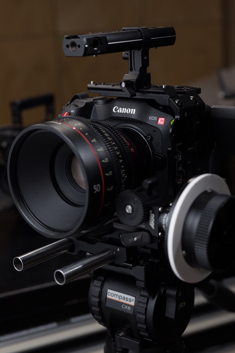 Canon EOS C70 up close