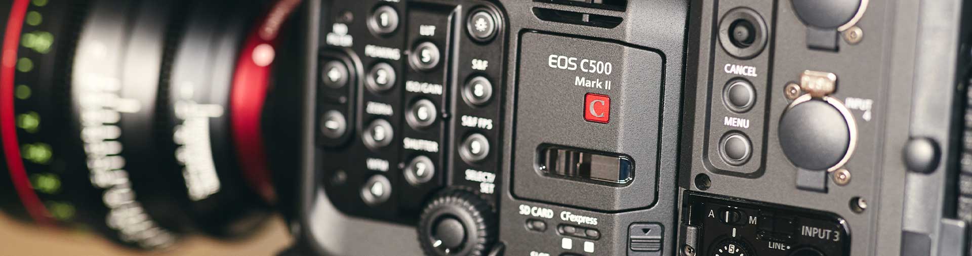 detail-of-the-canon-eos-c500-mark-ii-showing side-button-panel