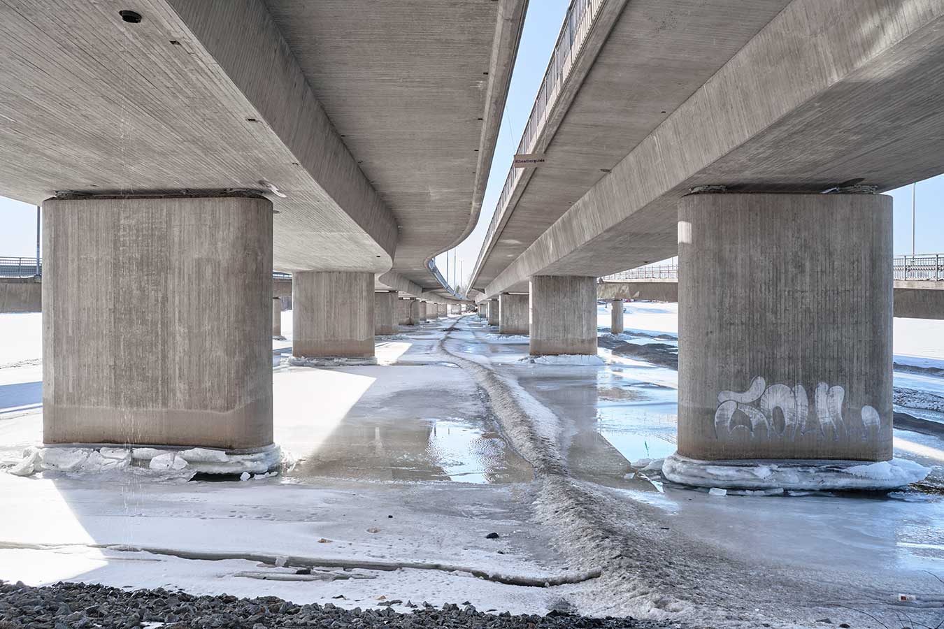 Under The Overpass. Umeå, Sweden by Steve Greenaway