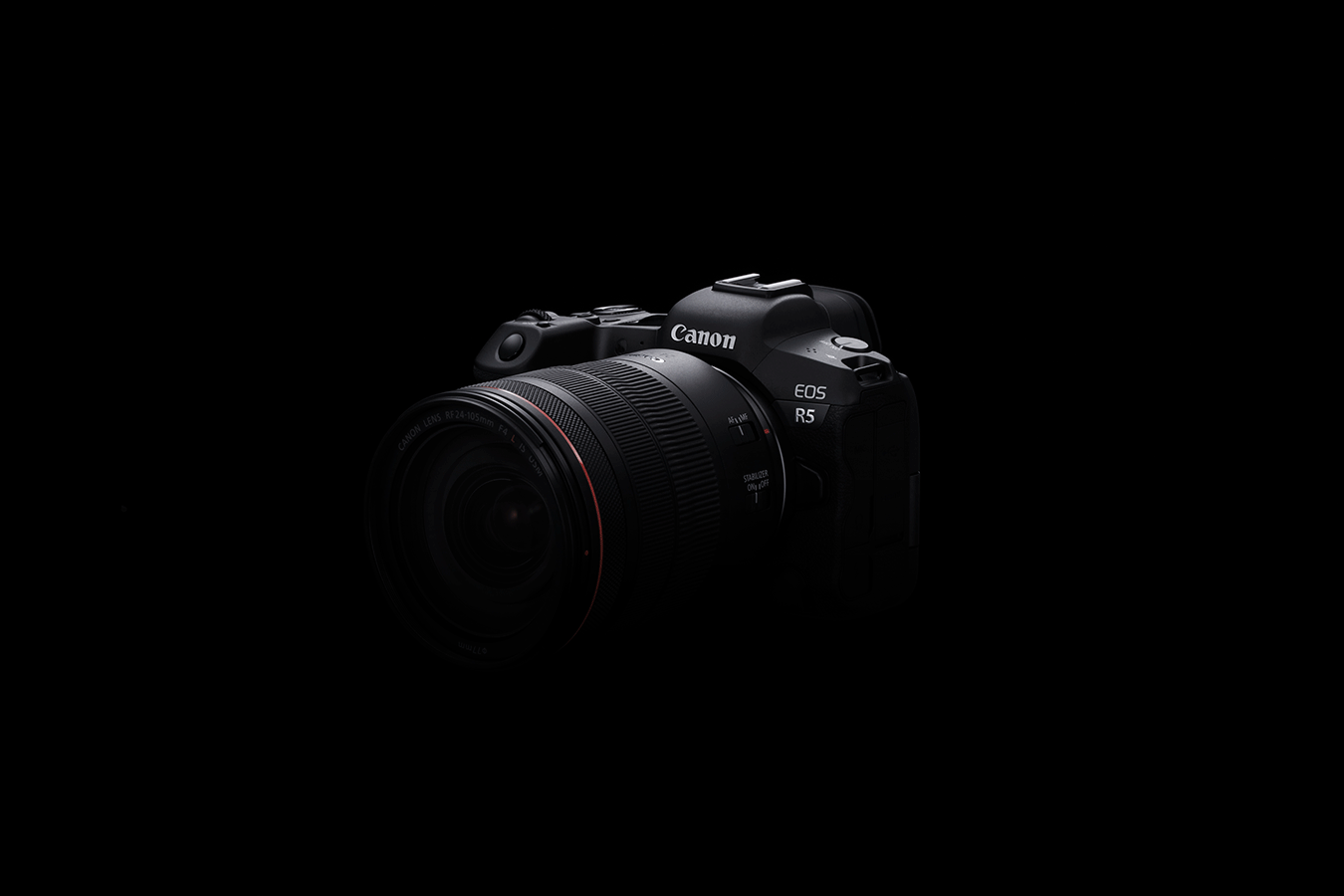 Canon EOS R5 side angle