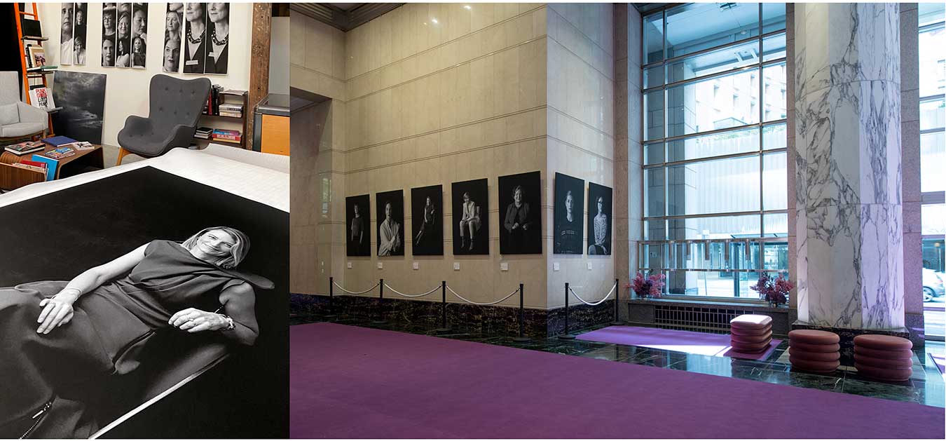 images-depicting-photographer-nick-bowers-the-female-lead-exhibition-in-chifley-tower-sydney