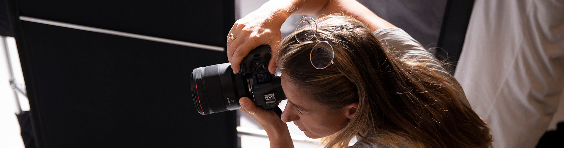 Emily Abay shoots Canon EOS R Sun Studios Sydney Fashion Photography